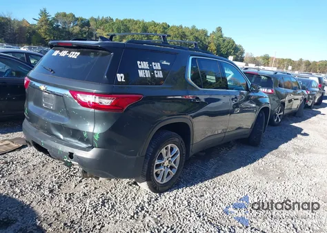 2019 Chevrolet Traverse 1Lt из США, поврежденный, VIN 1GNEVGKW5KJ135111